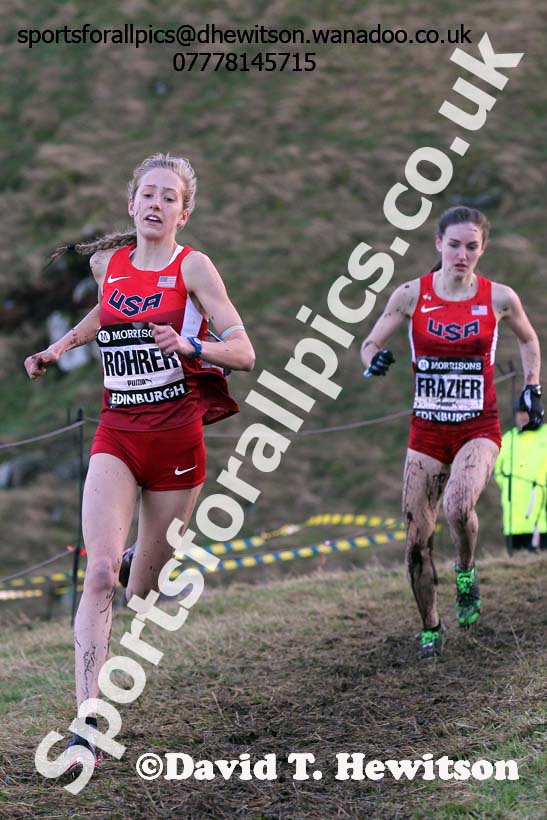 Junior womens 4k, Morrisons Great Edinburgh Cross Country. Photo: David T. Hewitson/Sports for All Pics